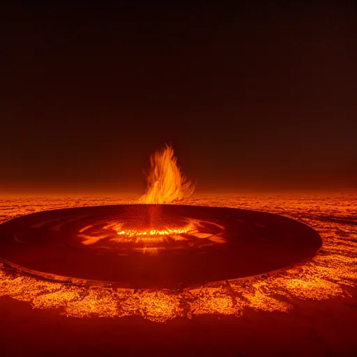 Image similar to dancefloor kismet, revellers, front left speaker, fire, night, the australian desert, zaha hadid, xf iq 4, 1 5 0 mp, 5 0 mm, f 1. 4, iso 2 0 0, 1 / 1 6 0 s, dawn, golden ratio, rule of thirds