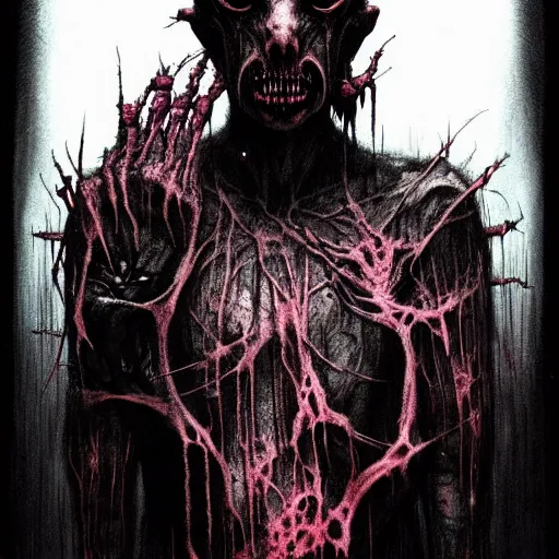 Image similar to a strange eerie magical scary creature in an eerie uncanny hell, transluscent neon, horror, concept art, detailed, award - winning, cinematic, by emil melmoth, by tsutomu nihei, by wayne barlowe,