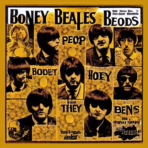 Image similar to honey comb, the beatles