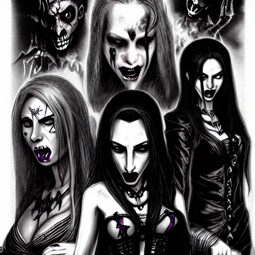 Prompt: clan malkavian artwork, vampire the masquerade, vtm, masterpiece, rpg, black and white, high quality, detailed, high coherence, dark