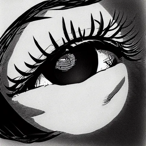 Me Trying To Draw Anime Eyes Sketchalicious - Illustrations ART street