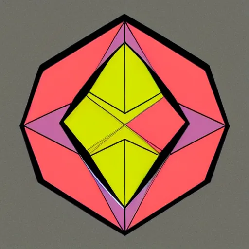 Image similar to geometric pentagon drawing, five sides, pentagon, simple 5 - sided shape, pentagon shape