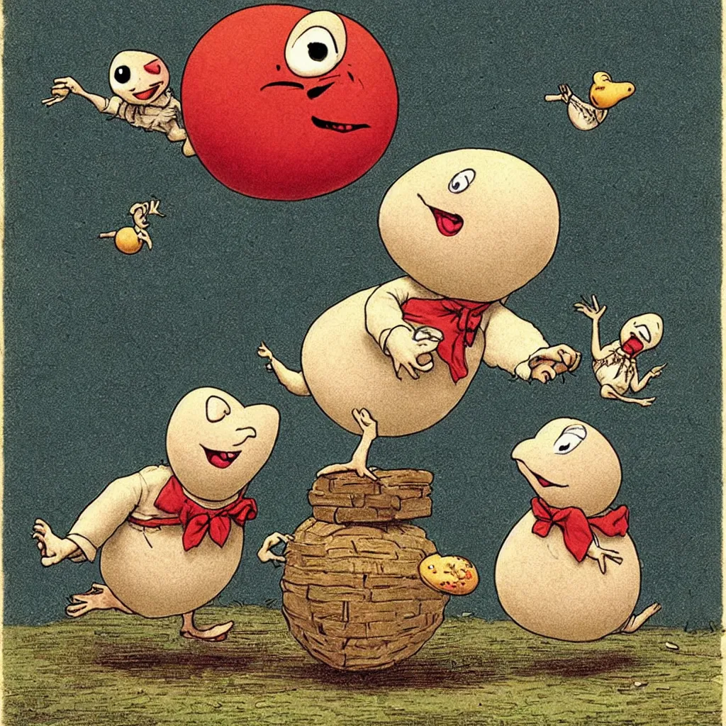 Image similar to ( ( ( o rose, thou art sick! the invisible worm that flies in the night, ) ) ) humpty dumpty had a great fall : walla flies