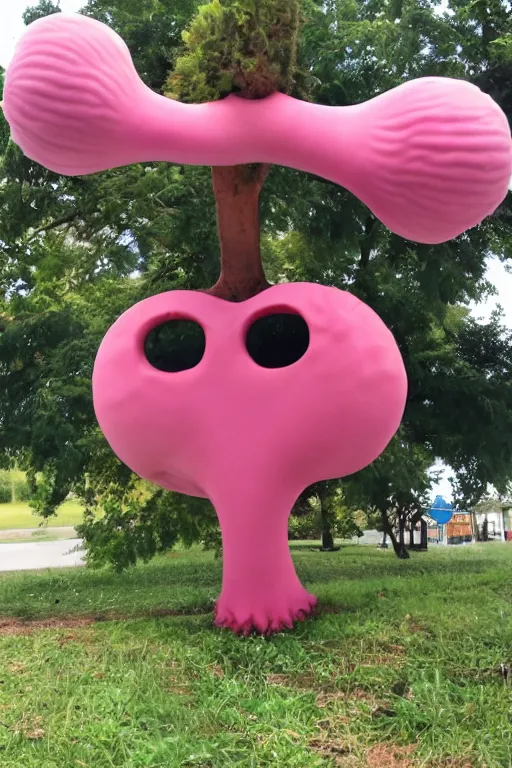 Image similar to plumbus with extra bus, hold the plum