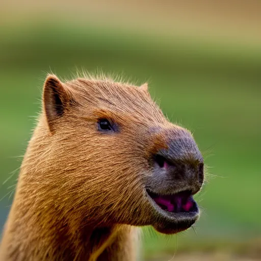 Image similar to photo of capybara eating a gpu, highly detailed, high quality, nature photography, 8 k, canon 3 0 0 mm, professional photographer, 4 0 mp, lifelike, top - rated, award winning, realistic, sharp, no blur, edited, corrected, trending