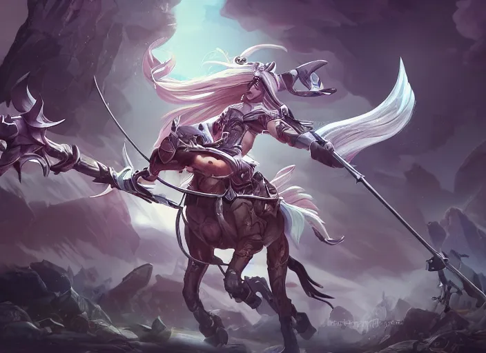 Image similar to sagittarius zodiac concept art, digital illustration, trending on artstation, intricate details, epic composition, sharp focus, 8 k uhd, masterpiece, league of legends splash art