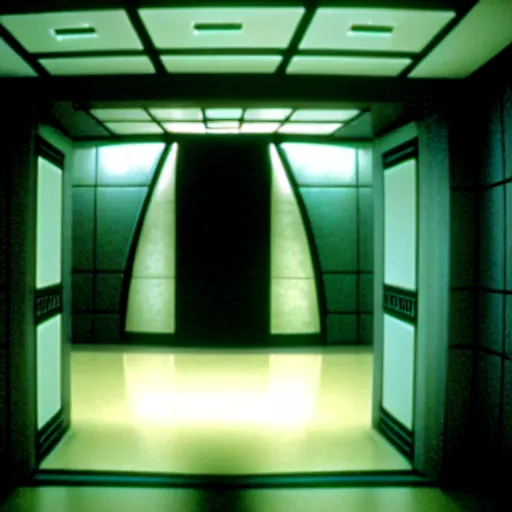 Prompt: gate room from the tv show star gate sg - 1