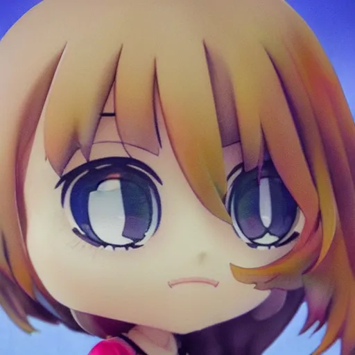 Prompt: beautiful water color concept art of face detailing cute nendoroid girl in the style of kyoto animation , toon rendering, close-up, no shade, modern art, kyoto animation, manga