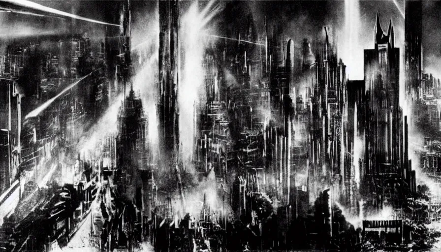 Image similar to Fritz Lang's metropolis