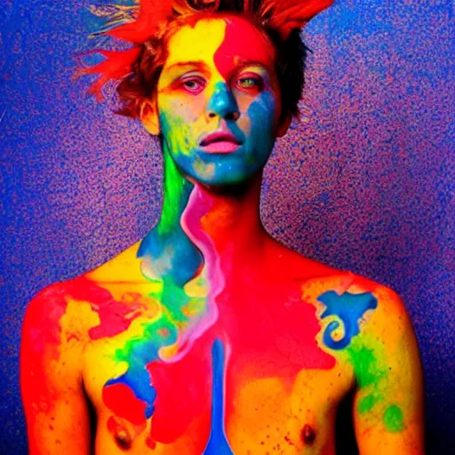 tumultuous, opulent by ryan mcginley. this body art is Stable