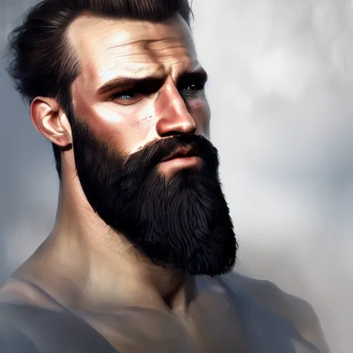 stillewillem: 3dpeople, portrait of a businessman with a beard, (gigachad :0.4)