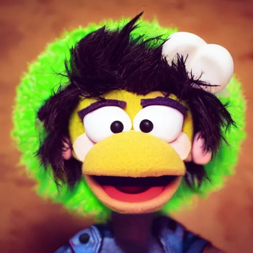 Image similar to jacksepticeye as a muppet