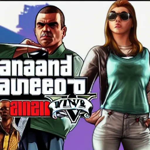 Prompt: Cara Delavigne as a GTA V character