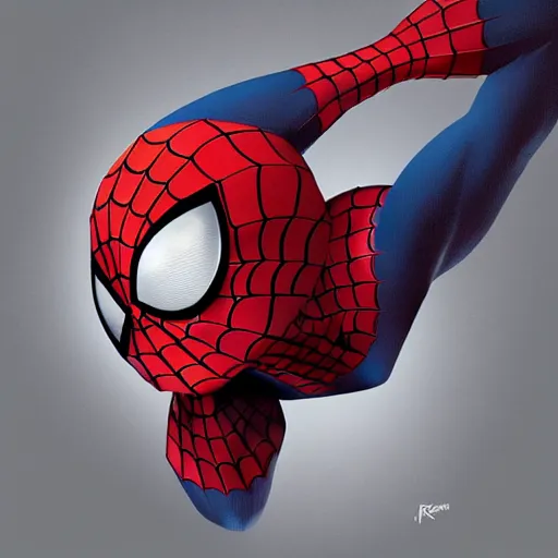 Image similar to face icon stylized minimalist spiderman, loftis, cory behance hd by jesper ejsing, by rhads, makoto shinkai and lois van baarle, ilya kuvshinov, rossdraws global illumination