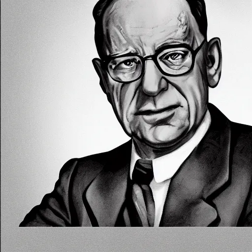 Image similar to photorealistic alfred e neumann as the owner of amazon.com