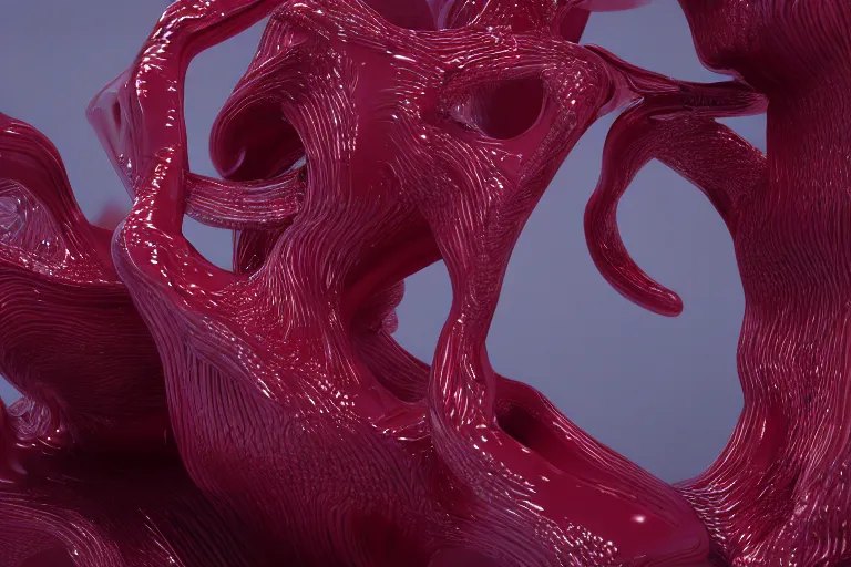 Image similar to Painful pleasures by Lynda Benglis, octane render, 4k, 8k, sharp, very very beautiful, stunning, twisted