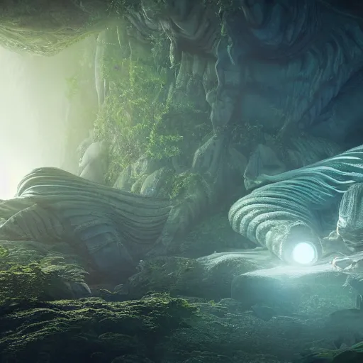 Image similar to sacred geometry alien photography sharp focus cinematic cryengine render nature photography by artgerm, john stephens, victo nagi, andreas franke