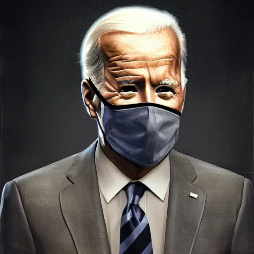 Prompt: hyperrealistic mixed media image of joe biden in a wheelchair wearing a bicycle helmet, stunning 3 d render inspired art by istvan sandorfi and greg rutkowski, perfect facial symmetry, realistic, highly detailed attributes and atmosphere, dim volumetric cinematic lighting, 8 k octane extremely hyper - detailed render, post - processing, masterpiece,