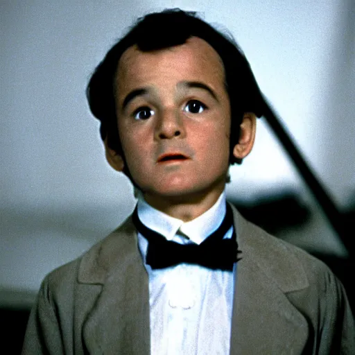 Image similar to bill murray plays the boy in shining ( 1 9 8 0 )