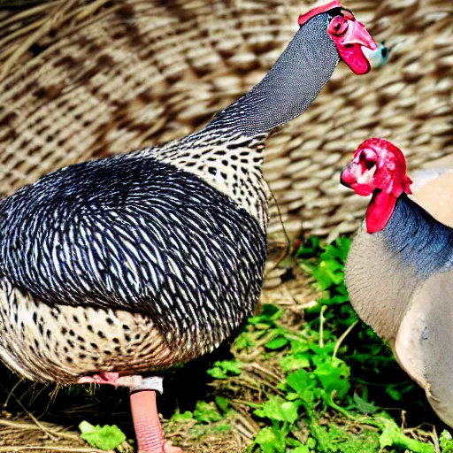 Image similar to guinea fowl