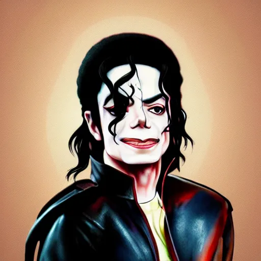 Image similar to a photo of michael jackson in the artstyle of Rick and Morty, hyperdetailed, artstation, digital art, photorealism, accurate, 8k,