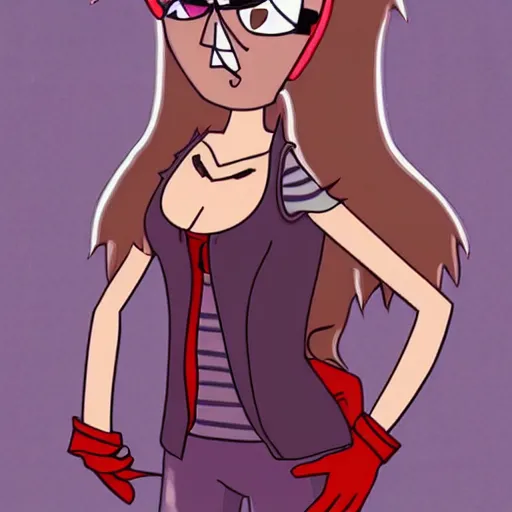Prompt: Kaitlyn Michelle Siragusa, better known as Amouranth as a character in Regular Show (2010). JG Quintel is the artist. Amouranth is so so so so so beautiful in this animated cartoon Regular Show (2010)