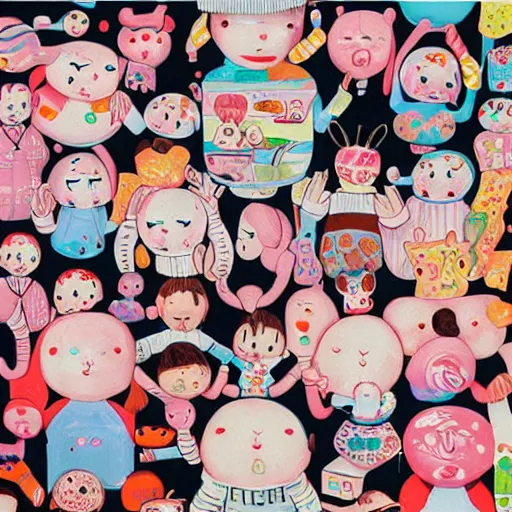 Prompt: contemporary ceramics by hikari shimoda