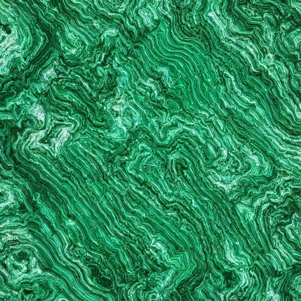 Prompt: malachite texture