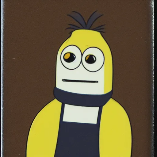 Prompt: earl of lemongrab, hyperrealism polaroid photograph