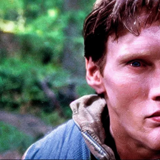 Image similar to Live Action Still of Jerma985 in The Goonies, real life, hyperrealistic, ultra realistic, realistic, highly detailed, epic, HD quality, 8k resolution, body and headshot, film still