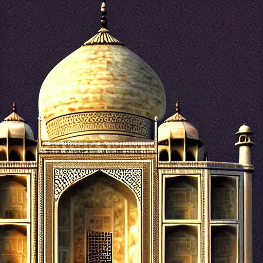 Image similar to the taj mahal made ot of cheese, 8k photorealism, extremly detailed, trending on artstation