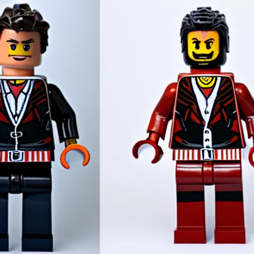 Prompt: hugh jackman as a lego figure