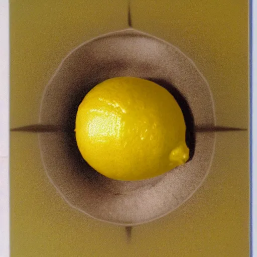 Image similar to cross section lemon as star, photo by hubble