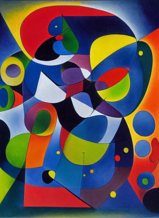 Image similar to an extremely high quality hd surrealism painting of a beautiful cubism 4d hyperspace soul quantum dimension neural wormhole supercluster galaxy supernova anenome by Joan miro and man Ray,4k, ultra realistic, super realistic, shadows, depth, surrealistic