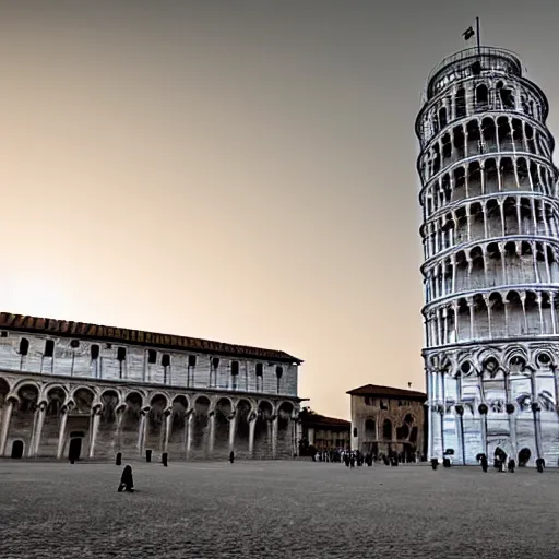 Prompt: the limp tower of pisa