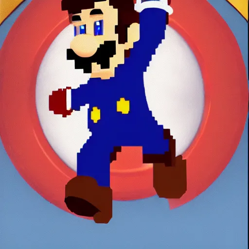 Image similar to the super mario bros super show, cartoon, tony stark as iron man