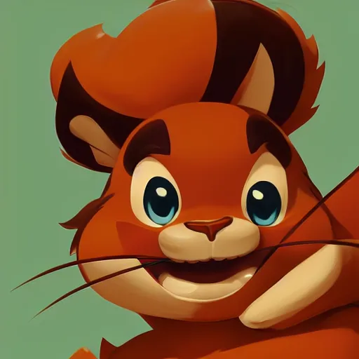 Prompt: face icon stylized minimalist chip'n dale : rescue rangers, loftis, cory behance hd by jesper ejsing, by rhads, makoto shinkai and lois van baarle, ilya kuvshinov, rossdraws global illumination