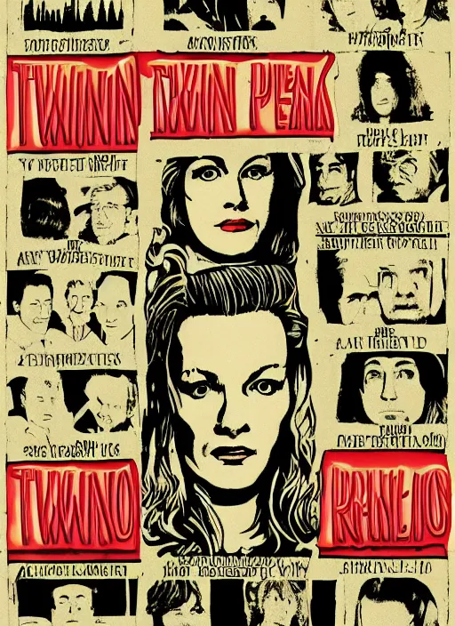 Image similar to Twin Peaks Criterion poster by Neil Kellerhouse