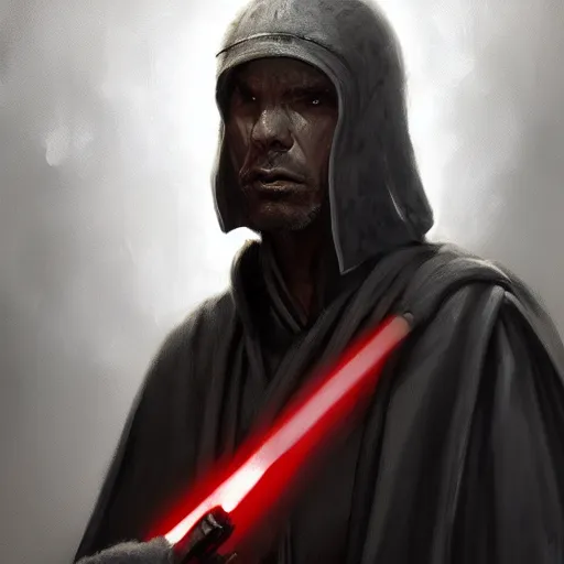 Image similar to portrait of a man by greg rutkowski, jedi knight, hybrid between human and twi'lek, wearing black wool cap and jedi robes, star wars expanded universe, he is about 3 0 years old, highly detailed portrait, digital painting, artstation, concept art, smooth, sharp foccus ilustration, artstation hq