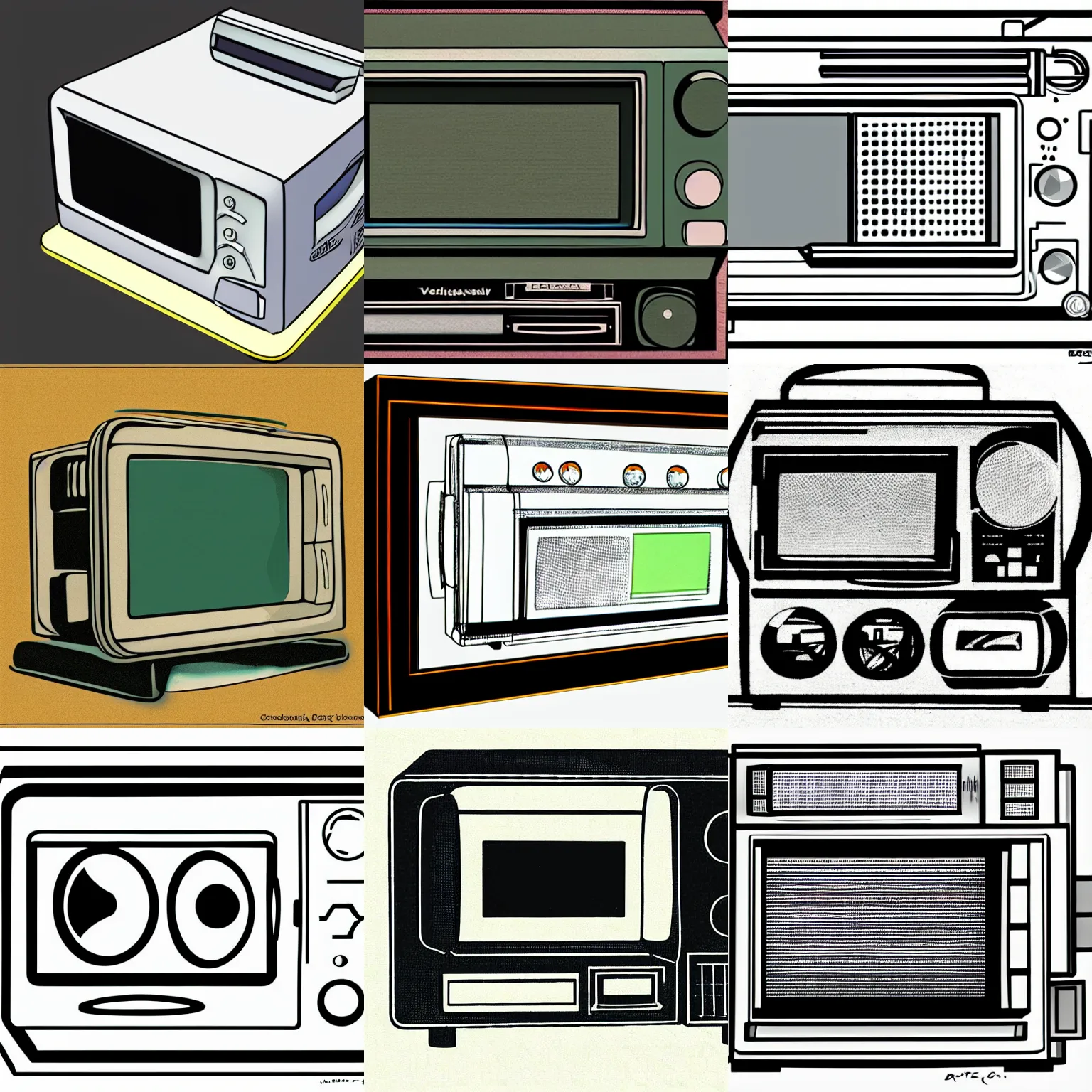 Prompt: cathode ray tube television schematic diagram by heironymous bosch