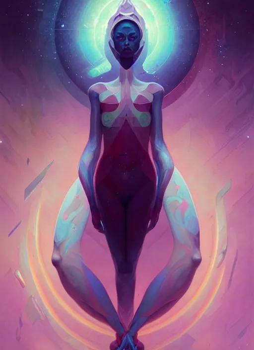 Prompt: symmetry!! leo!!!! highly detailed, high contrast, light reflection, trippy, nebula, trending on art station by artgem, by peter mohrbacher, by wlop, by ruan jia