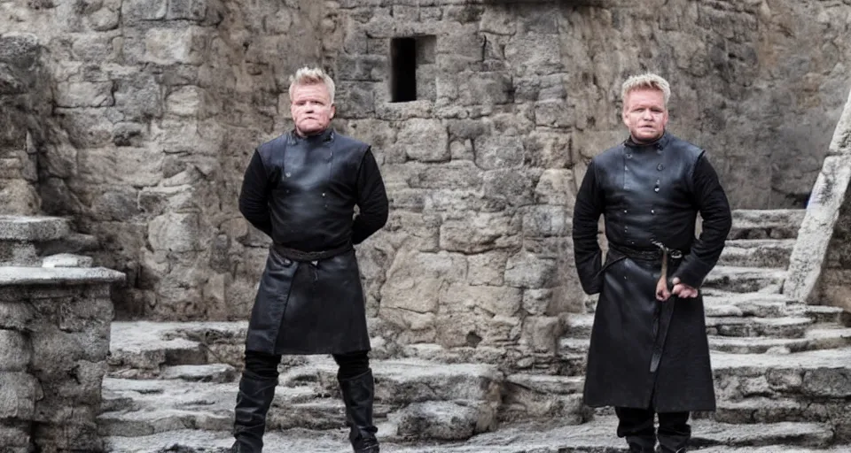 Prompt: Gordon Ramsay in Game of Thrones