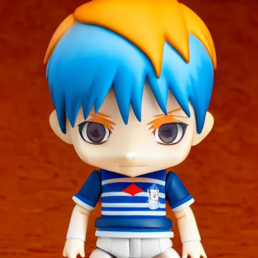 Image similar to a david bowie nendoroid, product shot