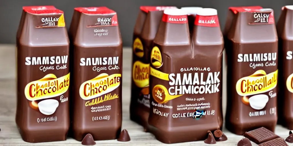 Prompt: the best chocolate milk every, galaxy