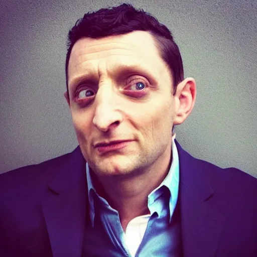 Image similar to “tim robinson as batman”