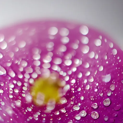 Image similar to perfume bottle sitting on a white surface surrounded by a plethora of deep - pink dew - drop flowers, bright white realistic, up close shot, white background, zen, light, modern minimalist f 2 0