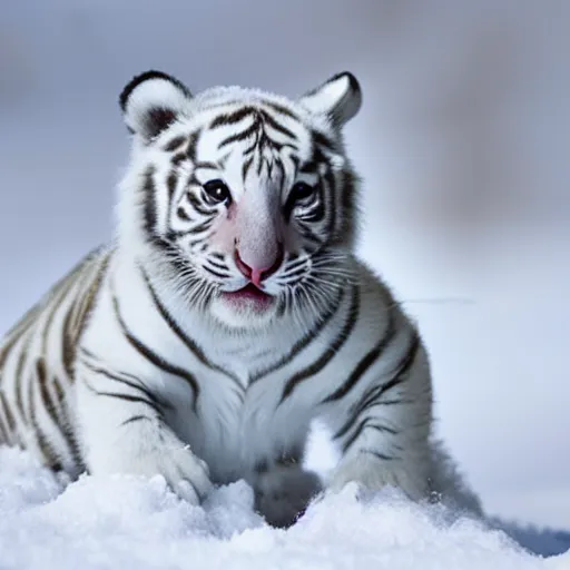 The Oregonian on X: Animal photos: The week in cute. Baby tiger! In the  snow!   / X