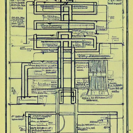 Image similar to Technical blueprint of Finnegans Wake