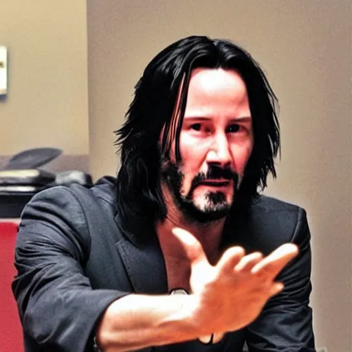 Keanu Reeves saves humanity | Stable Diffusion | OpenArt