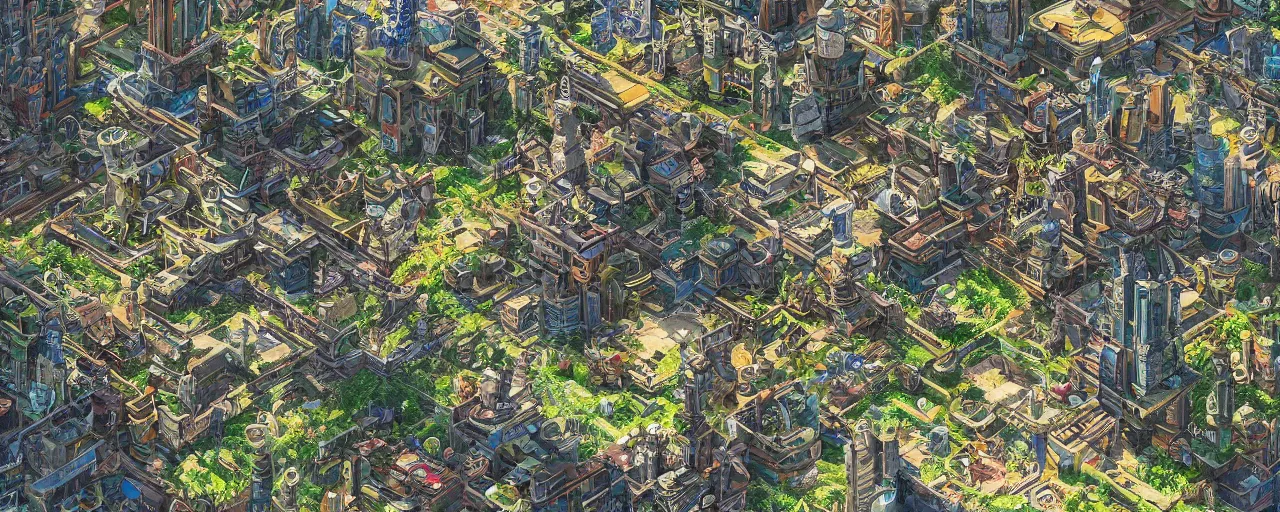 Prompt: A solarpunk city on Mount Kinangop, intricate details, background depth, bold colour, photorealism, intricate, elegant, highly detailed, smooth, 8k, sharp focus,